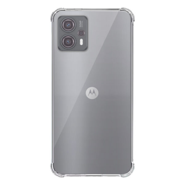 Motorola Moto G13 - G23 - G53 transparant hoesje met stootrand 1