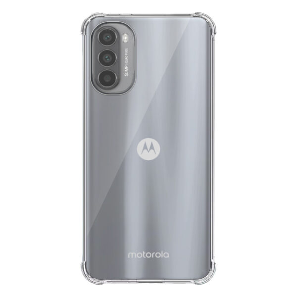 Motorola Moto G52 - G82 transparant hoesje met stootrand