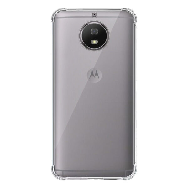 Motorola Moto G5s transparant hoesje met stootrand 1