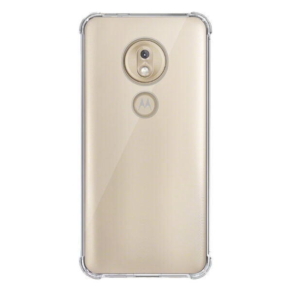 Motorola Moto G6 Play transparant hoesje met stootrand 1