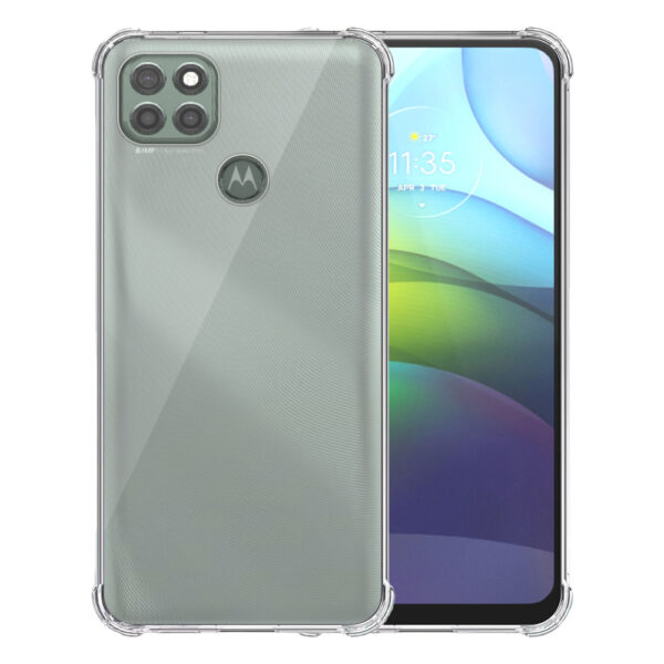 Motorola Moto G9 Power transparant hoesje met stootrand