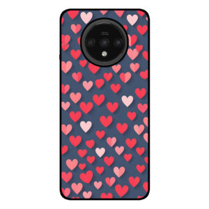 OnePlus 7T telefoonhoesje met kleine hartjes opdruk