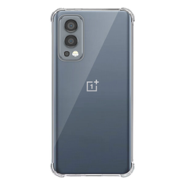 OnePlus Nord 2 transparant hoesje met stootrand 1