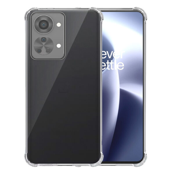 OnePlus Nord 2T transparant hoesje met stootrand