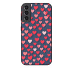 Samsung Galaxy S21+ telefoonhoesje met kleine hartjes opdruk