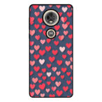 Motorola moto E5 Play telefoonhoesje met kleine hartjes opdruk