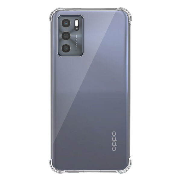 Oppo A16 A16s A54s transparant hoesje met stootrand 1