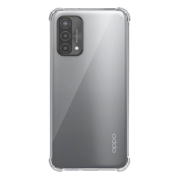 Oppo A93 5G transparant hoesje met stootrand 1
