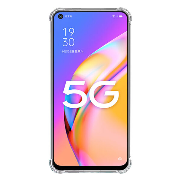 Oppo A93 5G transparant hoesje met stootrand 2