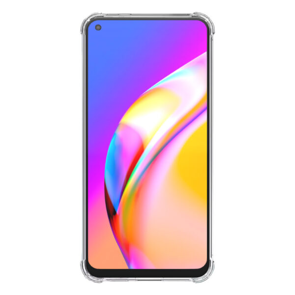 Oppo A94 5G A95 5G Reno 5Z F19 Pro Plus transparant hoesje met stootrand 2
