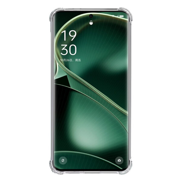 Oppo Find X6 Pro transparant hoesje met stootrand 2