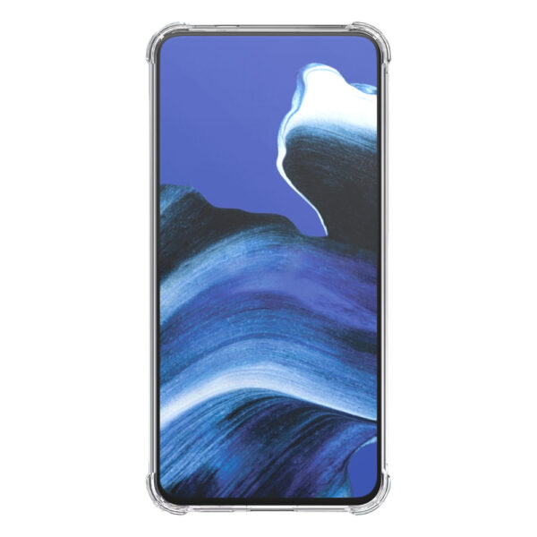 Oppo Reno 2 transparant hoesje met stootrand 2