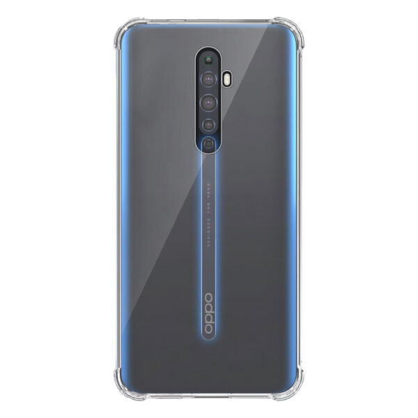 Oppo Reno 2F Reno 2Z transparant hoesje met stootrand 1