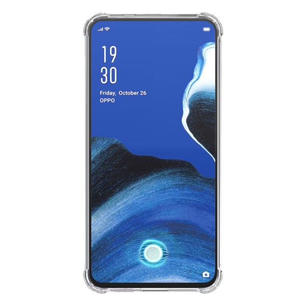 Oppo Reno 2F Reno 2Z transparant hoesje met stootrand 2