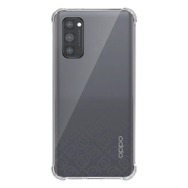Oppo Reno4 Pro 5G transparant hoesje met stootrand 1