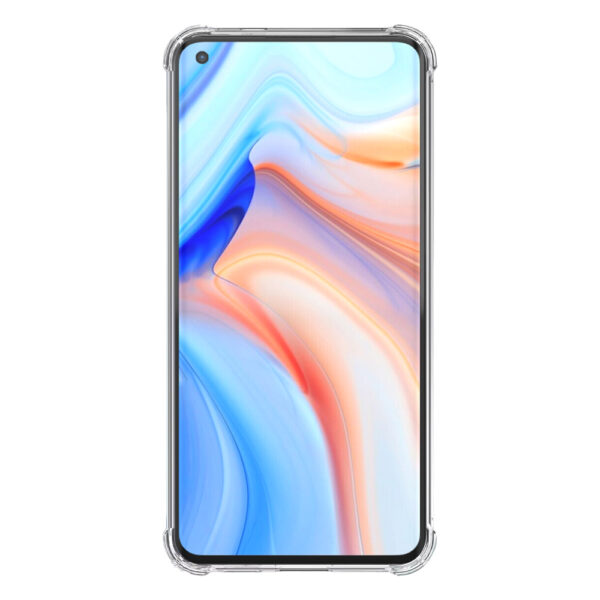Oppo Reno4 Pro 5G transparant hoesje met stootrand 2