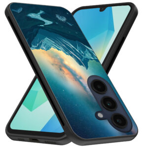 Samsung Galaxy A16 telefoonhoesje met sterrenhemel opdruk (3)