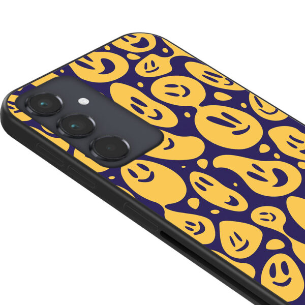 Samsung Galaxy A34 5G telefoonhoesje met smiley opdruk (2)
