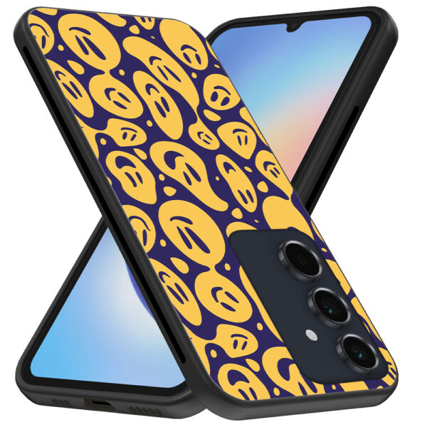 Samsung Galaxy A34 5G telefoonhoesje met smiley opdruk (3)