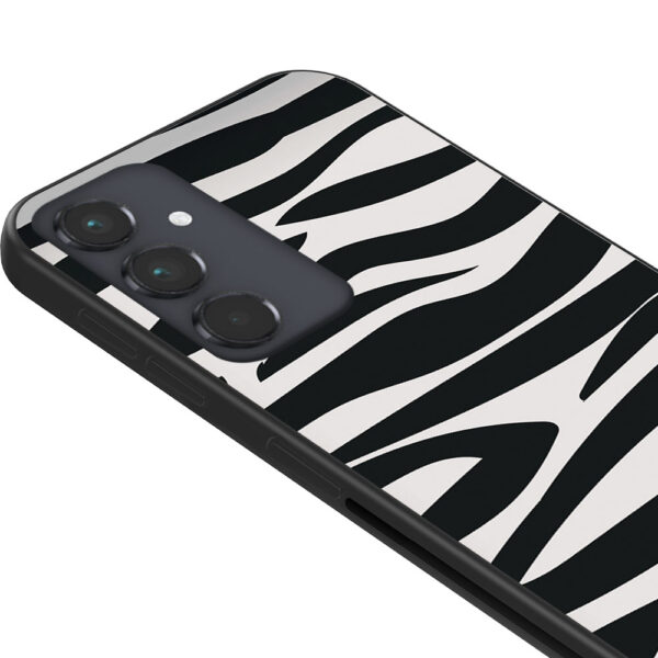 Samsung Galaxy A34 5G telefoonhoesje met zebra opdruk (2)