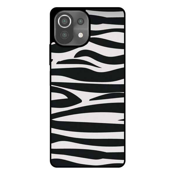 Telefoonhoesje Xiaomi 11 Lite met zebra opdruk