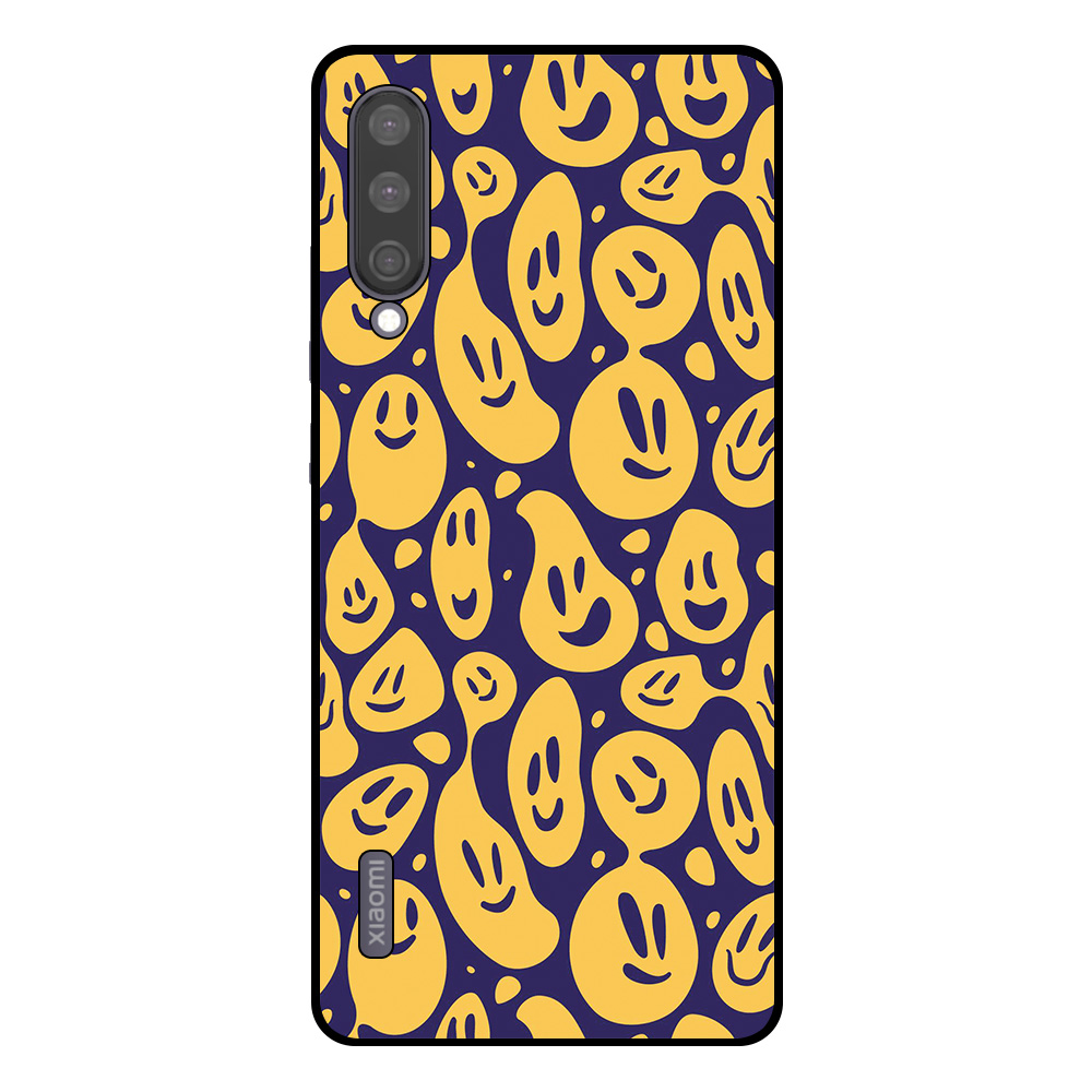 Telefoonhoesje Xiaomi Mi A3 smiley opdruk