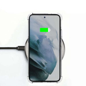Transparant hoesje met flexibele randen (2)