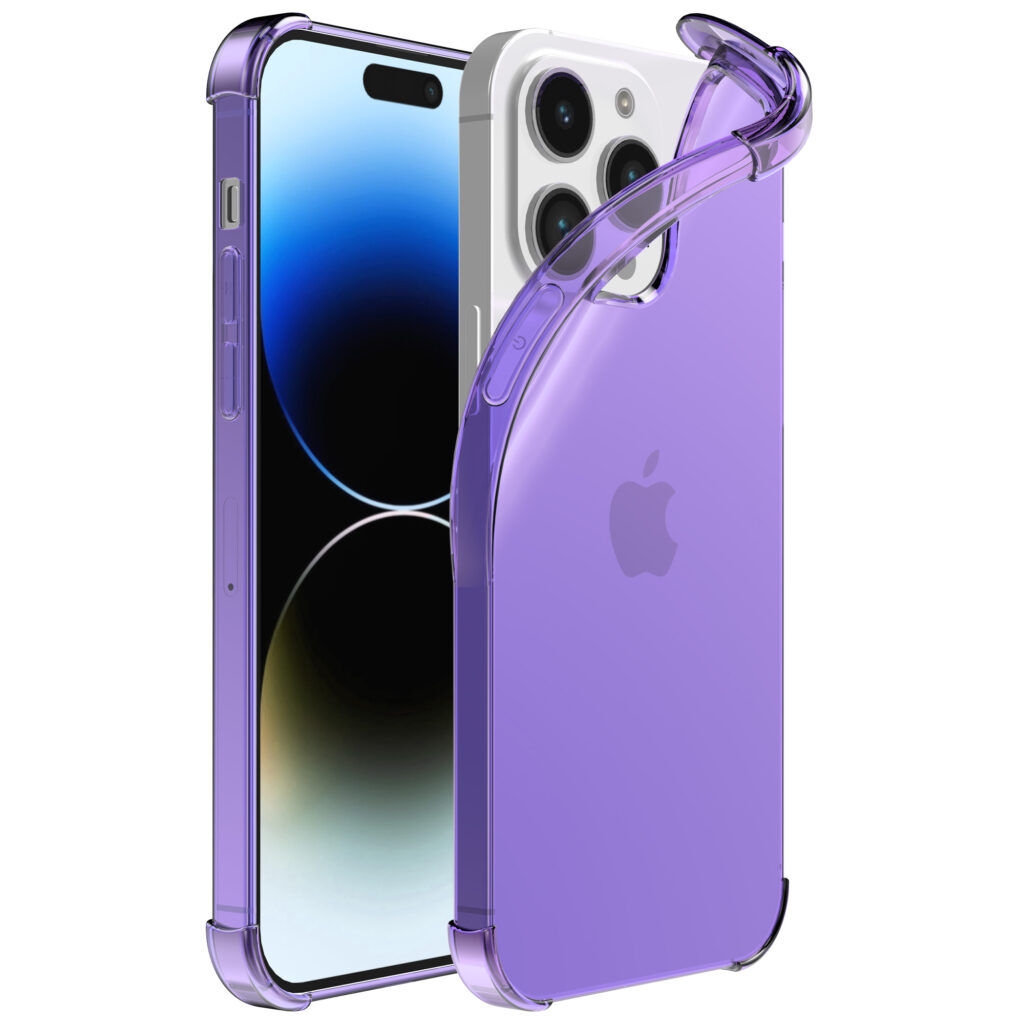 MarbleShield - De Ultieme Marmeren TPU Beschermhoes Voor Uw Galaxy S22 5g Paars Wit