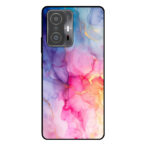 telefoonhoesje Xiaomi 11T-11T Pro regenboog marmer opdruk