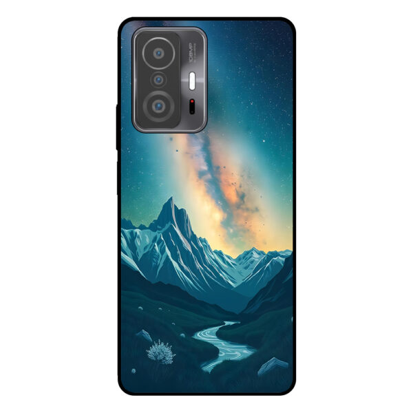 telefoonhoesje Xiaomi 11T-11T Pro sterrenhemel opdruk