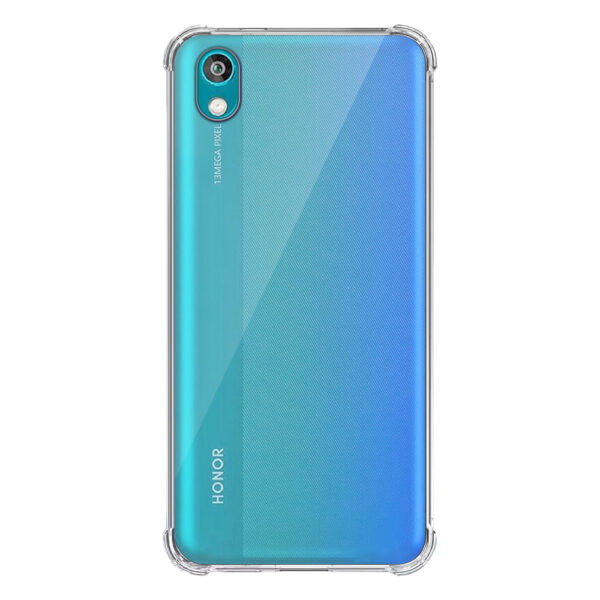 Huawei Honor 8S 2020-Y5 2019 transparant hoesje met stootrand 1