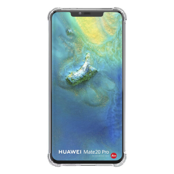 Huawei Mate 20 Pro transparant hoesje met stootrand 2