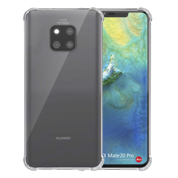 Huawei Mate 20 Pro transparant hoesje met stootrand