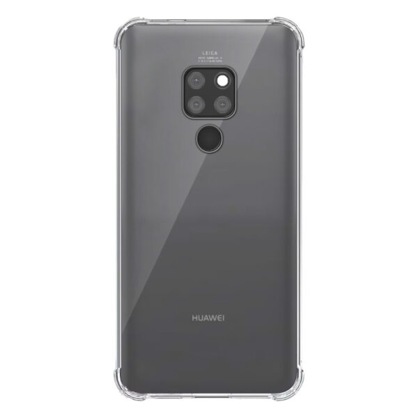 Huawei Mate 20 transparant hoesje met stootrand 1