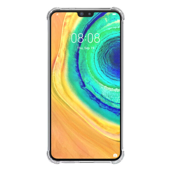 Huawei Mate 30 transparant hoesje met stootrand 2
