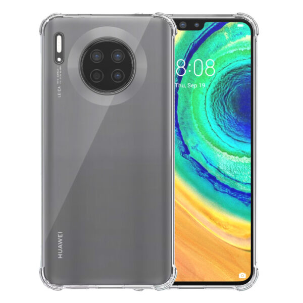 Huawei Mate 30 transparant hoesje met stootrand