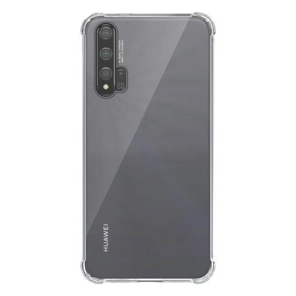 Huawei Nova 5T transparant hoesje met stootrand 1