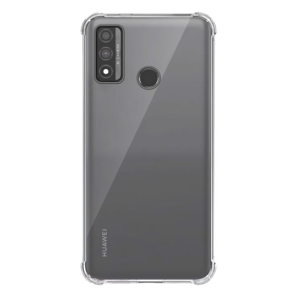 Huawei P Smart 2020 transparant hoesje met stootrand 1