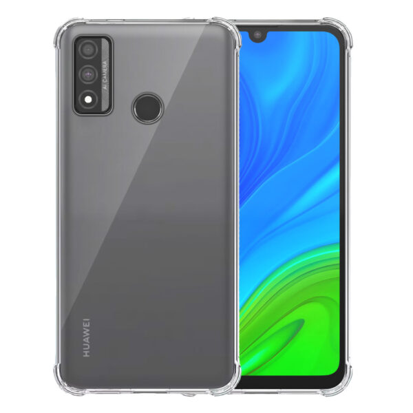 Huawei P Smart 2020 transparant hoesje met stootrand