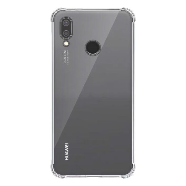 Huawei P20 Lite transparant hoesje met stootrand 1