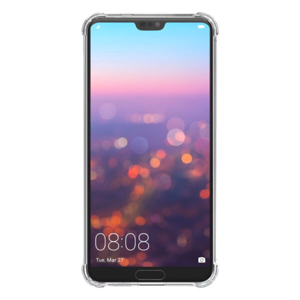 Huawei P20 Pro transparant hoesje met stootrand 2
