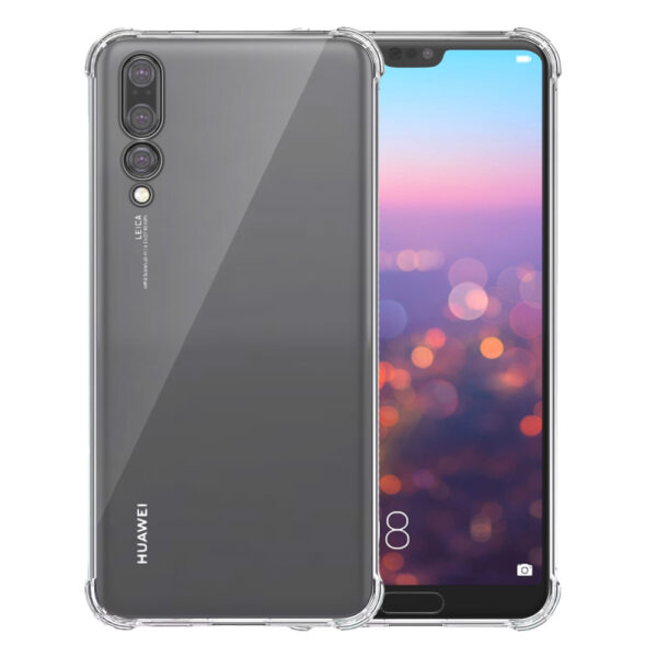 Huawei P20 Pro transparant hoesje met stootrand