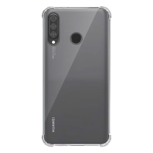 Huawei P30 Lite - Nova 4E transparant hoesje met stootrand 1