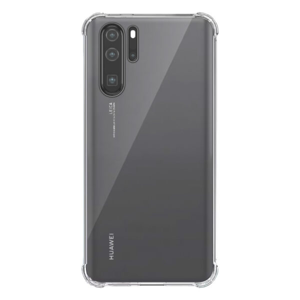 Huawei P30 Pro transparant hoesje met stootrand 1