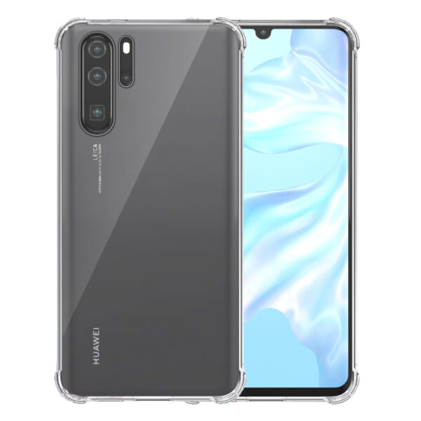 Huawei P30 Pro transparant hoesje met stootrand