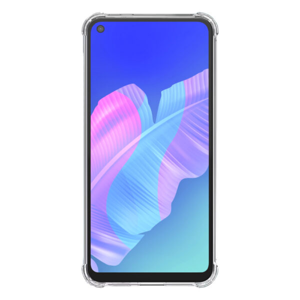 Huawei P40 Lite E - Y7P - Honor 9C transparant hoesje met stootrand 2