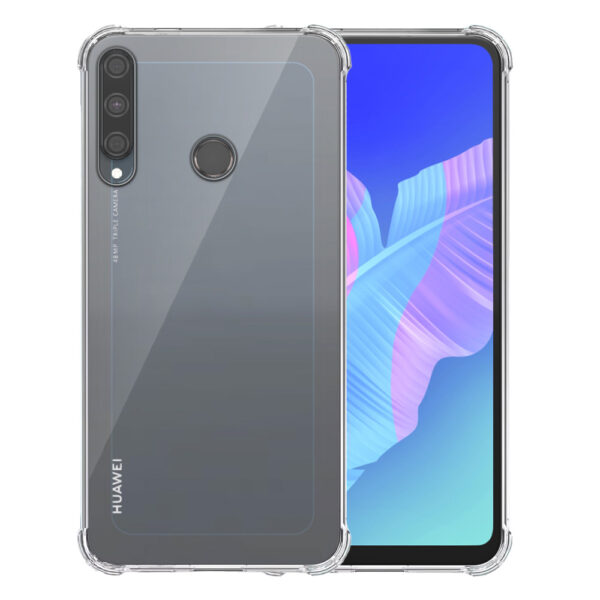 Huawei P40 Lite E - Y7P - Honor 9C transparant hoesje met stootrand