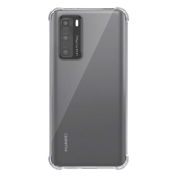 Huawei P40 transparant hoesje met stootrand 1