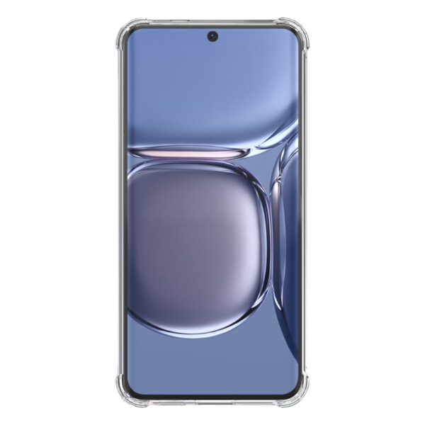 Huawei P50 Pro transparant hoesje met stootrand 2