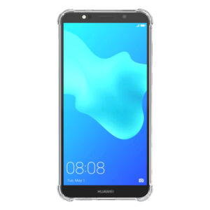 Huawei Y5 2018 Lite - Y5 Prime 2018 transparant hoesje met stootrand 2